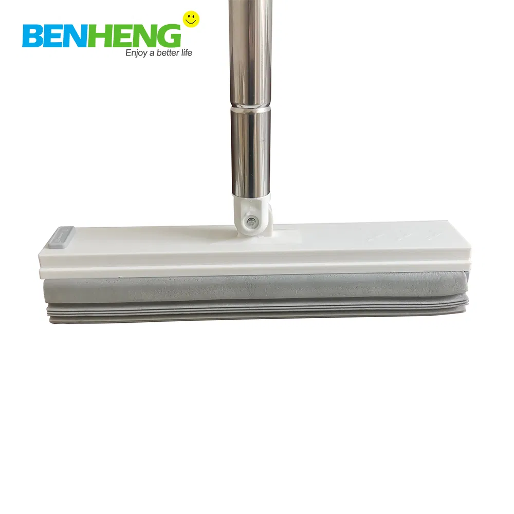 PVA Sponge Mop with Self-Washing and Squeeze Drying Bucket