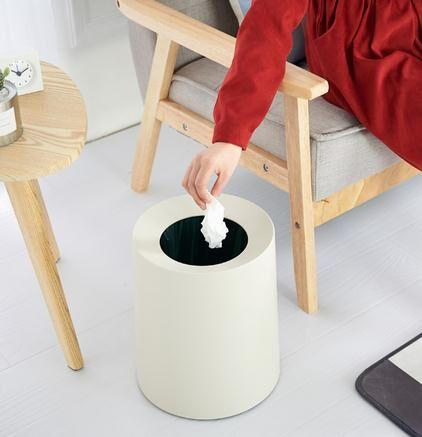 Simple Design Household Office Plastic Dustbin