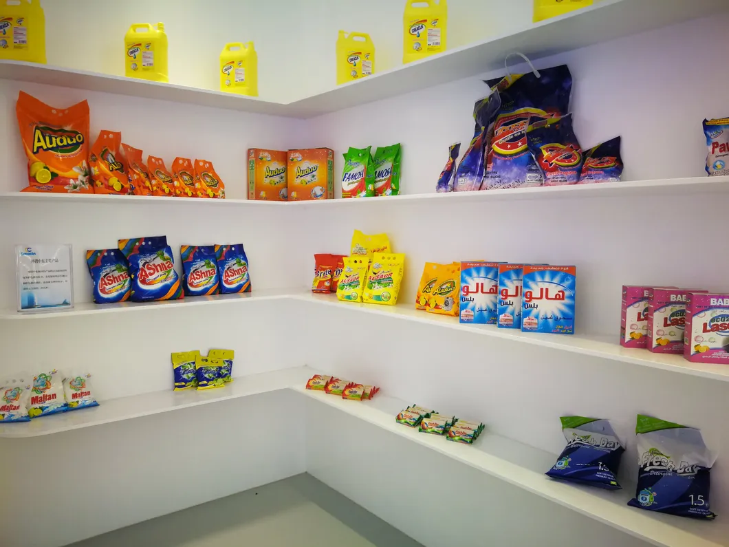 Washing Powder Factory OEM/ODM Hj-27 Luzhou-Flavor High-Foam Blue Granular Powder