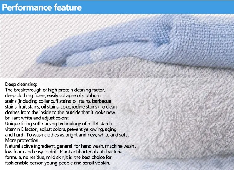 Washing Powder Factory OEM/ODM Hj-27 Luzhou-Flavor High-Foam Blue Granular Powder