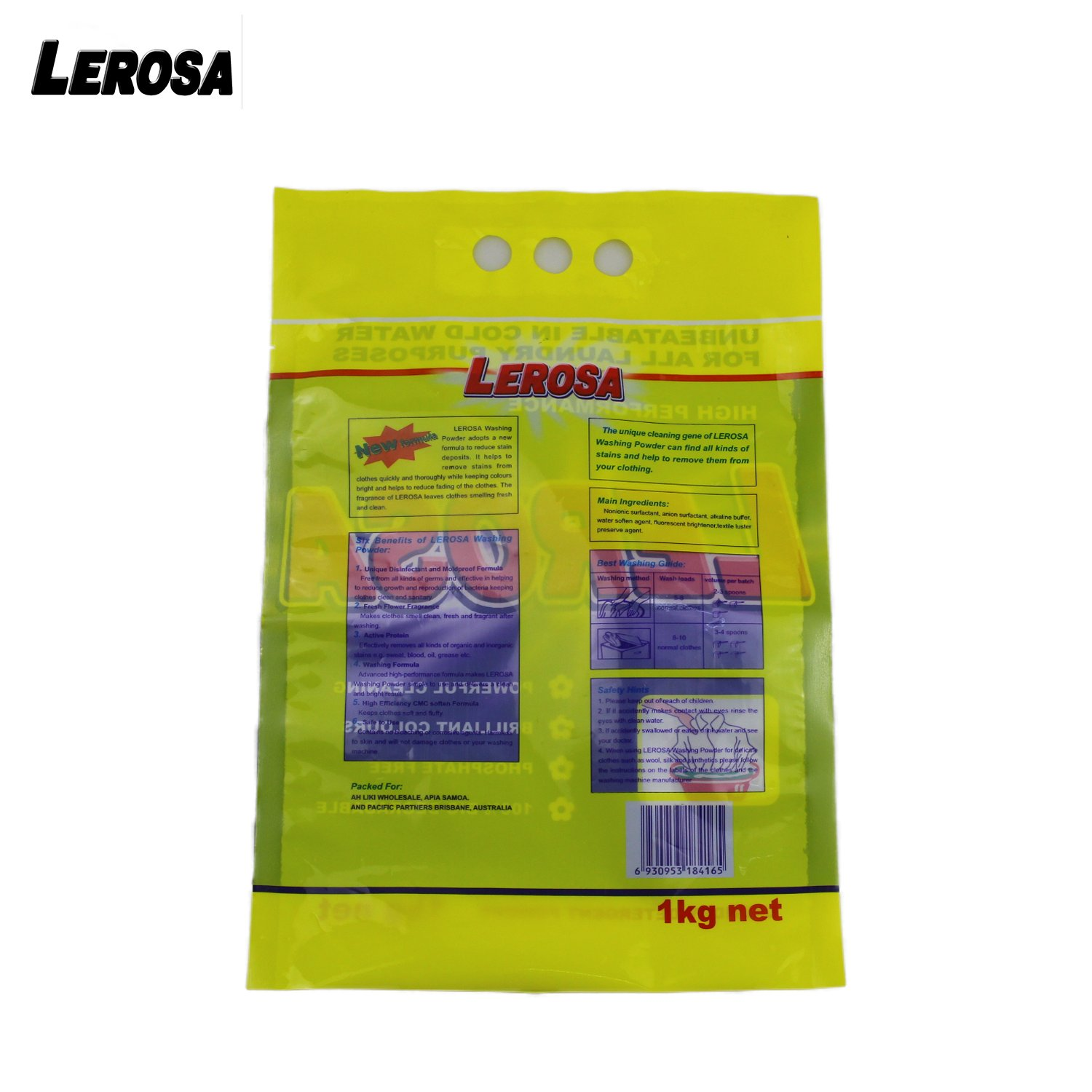 Wholesales Price Chinese Manufacturer Bulk Eco 200g Bag Package Washing Powder for Washing Clothes